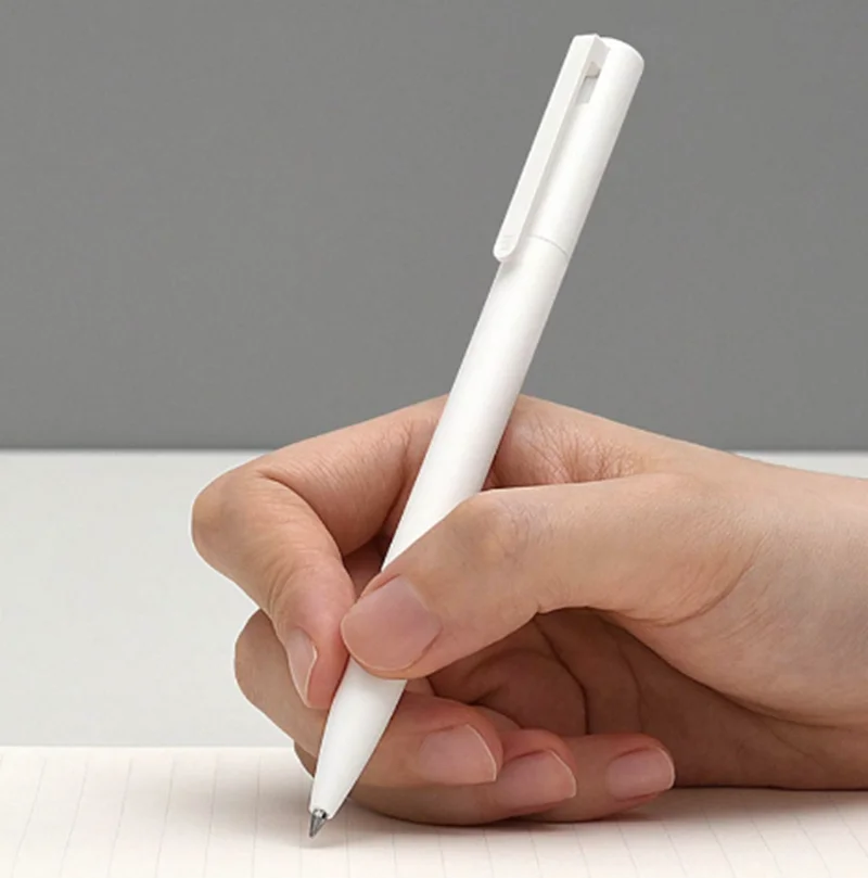 الأصلي Xiaomi Mijia Gel Pen MI Pen 0.5 مللي متر توقيع القلم PREMEC السلس سويسرا عبوة MiKuni اليابان الحبر (أسود/أزرق) أفضل هدية