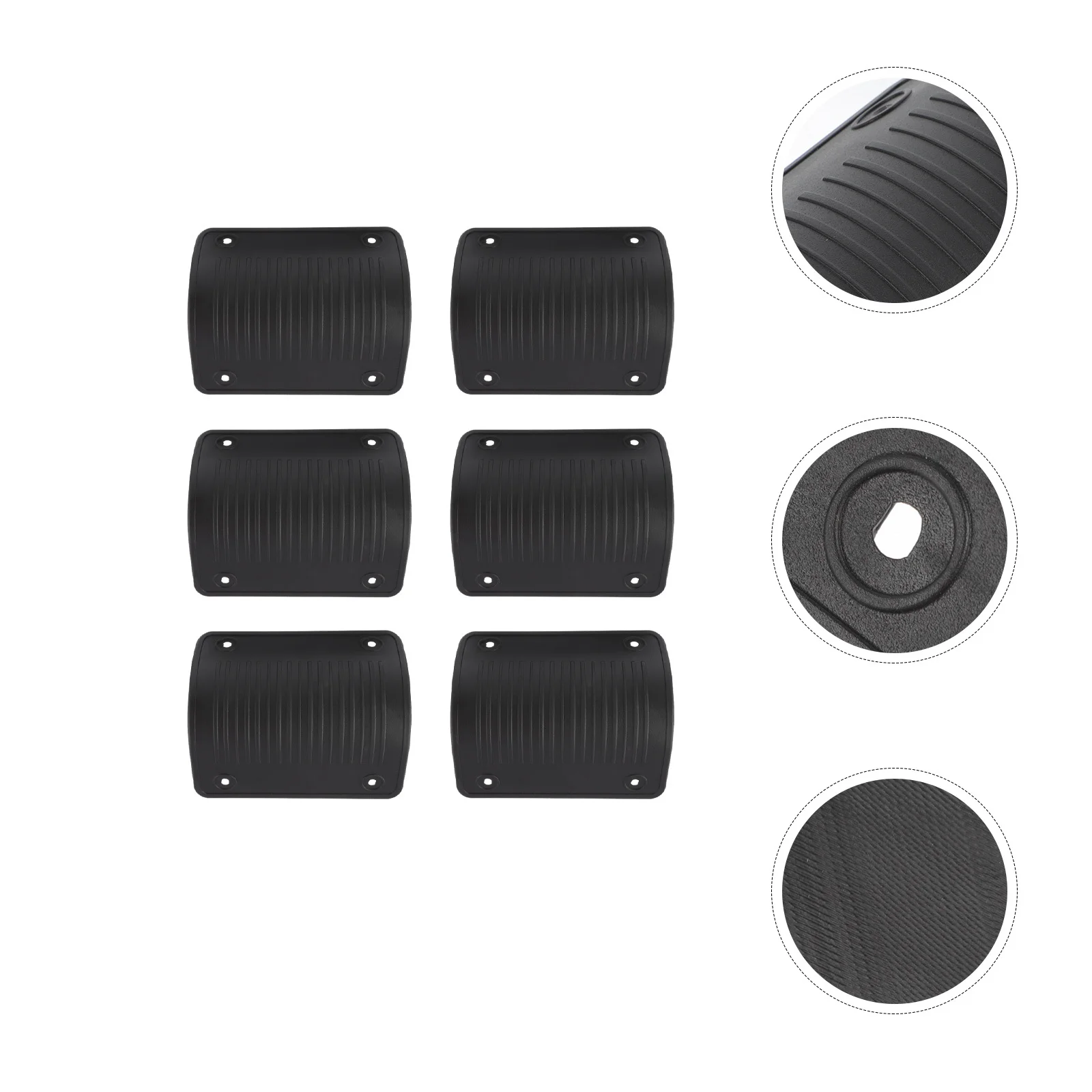 

6Pcs Luggage Corner Protectors Bag Accessories Strong Plastic Edge Guards for Suitcase Protection Travel Gear DIY Mounting