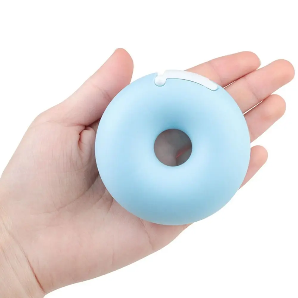 Plastic Tapes Cutter Stationery Grafting Supplies Tape Dispenser Donut Shaped Student Gift Eyelash Extension Tool Student