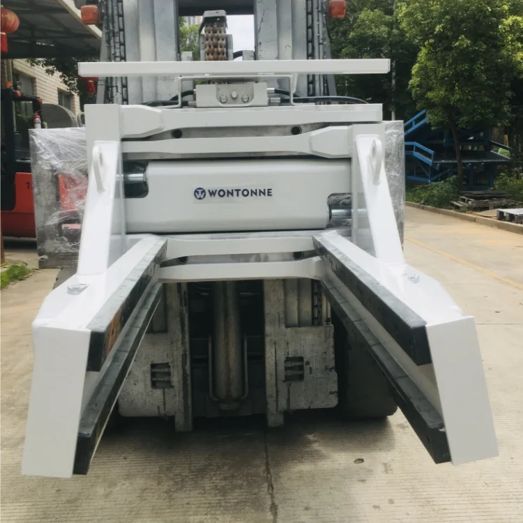Building Site Brick Factory Forklift Mounted Brick Clamp Concrete Block Clamp