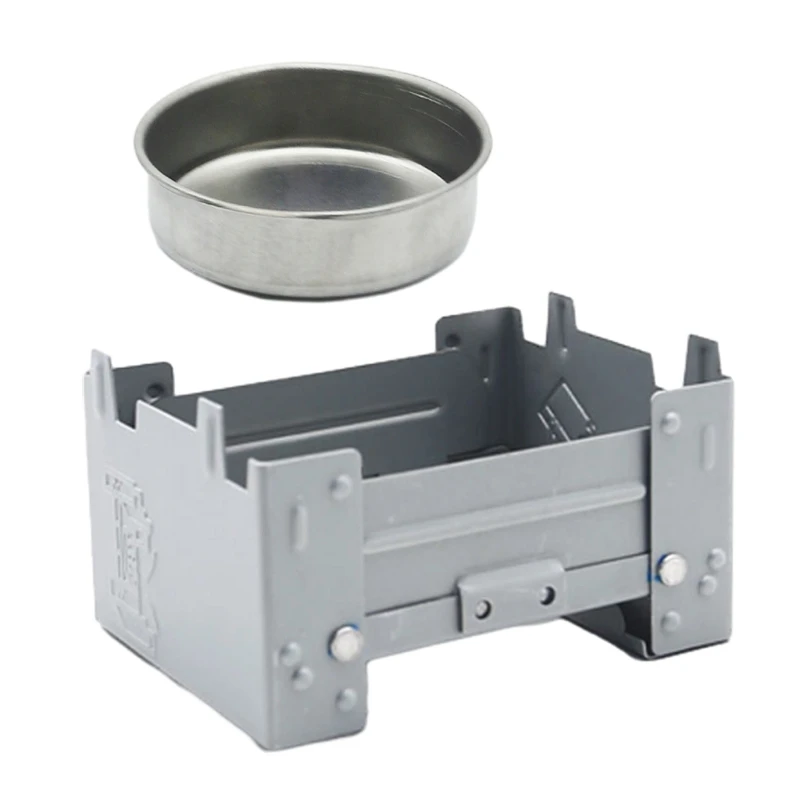 

Folding Alcohols Stove Alcohols Burners Solid Alcohols Fuels Stove Camping Hiking Stove for For Hiking, Camping, Picnics