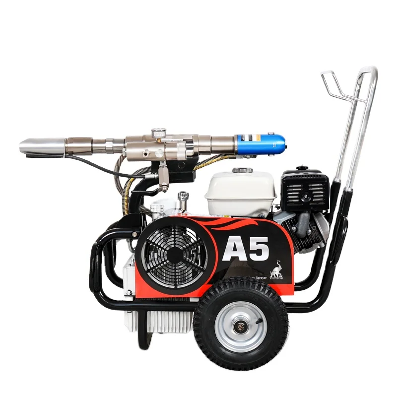 A5 Electric High Pressure Industrial Grade Wall Putty & Painting Spraying Machine 4000PSI