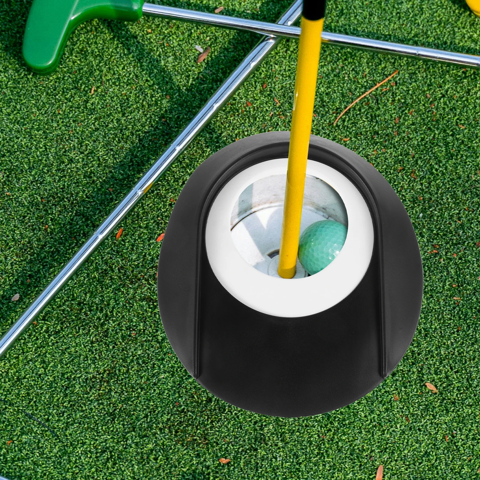 

Golf Putting Putter Training Tool Indoor Compact Plastic Golf Hole Cup Practice Putting for Golf Practice