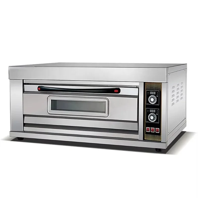 

2025 High quality and low price stainless steel baking machine baking equipment double layer double tray electric bread oven