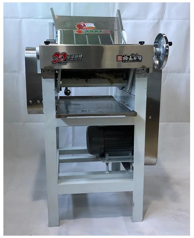 

Yongqiang YQ-130 Commercial High Speed Noodle Press, Electric Noodle Roller, Kneading Machine, Noodle Machine, Dumpling Skin Mac