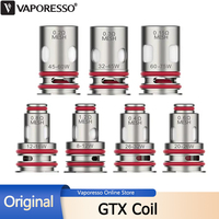 Original Vaporesso GTX Coil 0.2/0.3/0.6/0.8/1.2/0.15/0.4 Vaporizer For Vape Swag PX80/Luxe PM40/Luxe XR/Luxe XR Max Kit