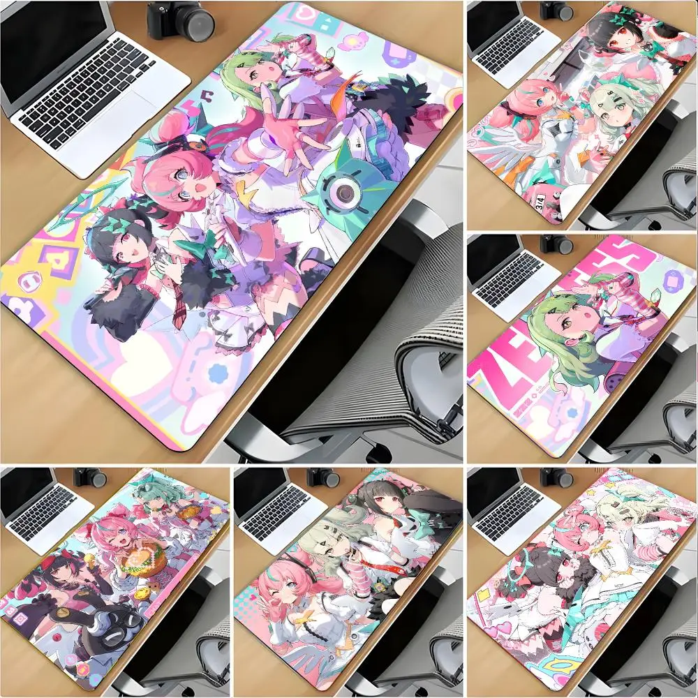 A-Angels of Delusion ZZZ Mouse Pad Large Mouse Pad Desk Mat Non‑Slip Gaming Board Game Mat with Stitched Edges