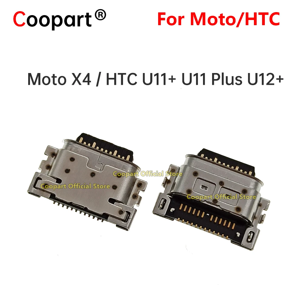 

Coopart USB Charging Dock Port Connector for Motorola Moto X4 HTC U11+ U11 PLUS U12+