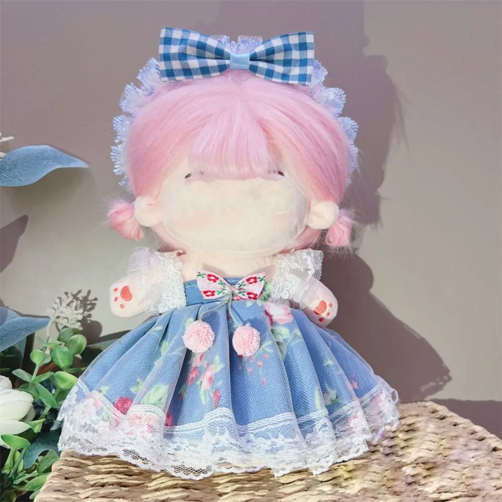 20 センチメートル人形の服多色人形アクセサリーミニチュアドレススーツ着替えドレッシングゲームコスプレヘッドバンドプリンセスドレスセット