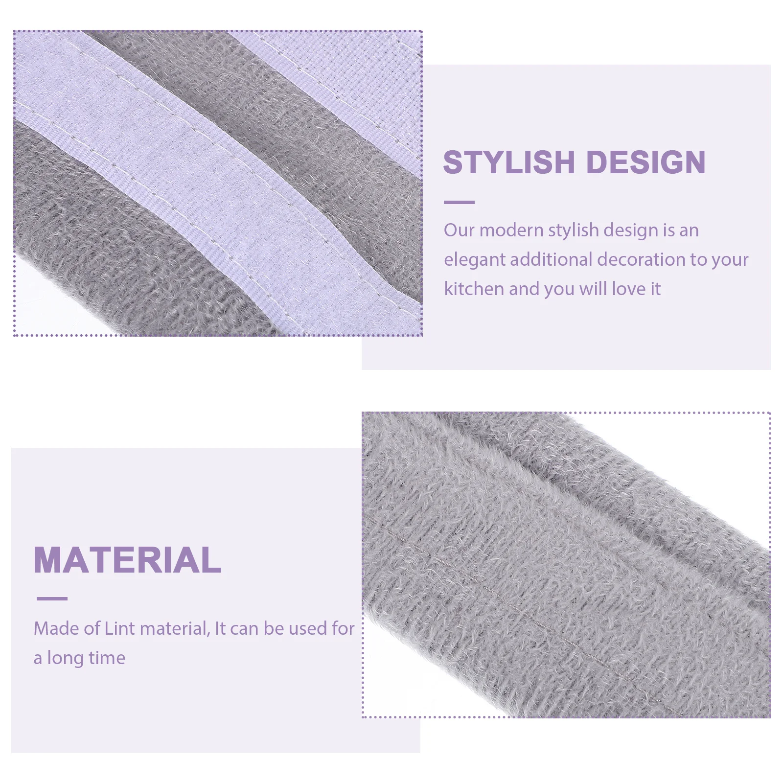 

1Pair Refrigerator Door Handle Cover Protective Appliance Handle Covers Kitchen Decor Antiskid Gloves for Oven Microwave