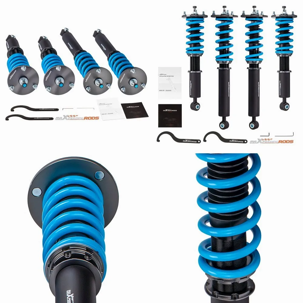 

Комплект регулируемых амортизаторов MaXpeedingrods с 24-позиционной регулировкой для Lexus LS400 и Toyota Celsior 1990-1994 годов