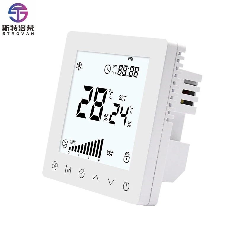 

Переключатель термостата центрального кондиционирования с контролем температуры Термостат RS485