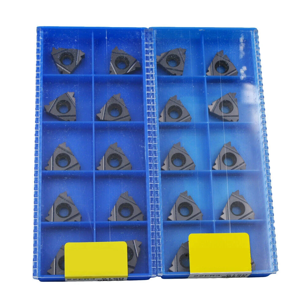 Carbide Threading Inserções, 22ER3.5ISO SMX35, Alta qualidade, 10pcs