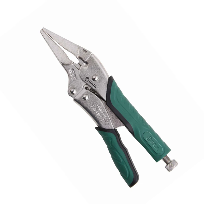 SATA 71305 Sharp Mouthed Blade Quick Release Locking Pliers 6 Inch High Quality Materials Exquisite Workmanship Simple Operation