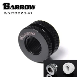 Barrow TCDZS-V1 G1/4 en effet Pass-Through Raccord Fillport Ouverture De Couverture Pour Le Tuyau Eau Refroidissement Utiliser 4 Couleurs TCDZS-V1