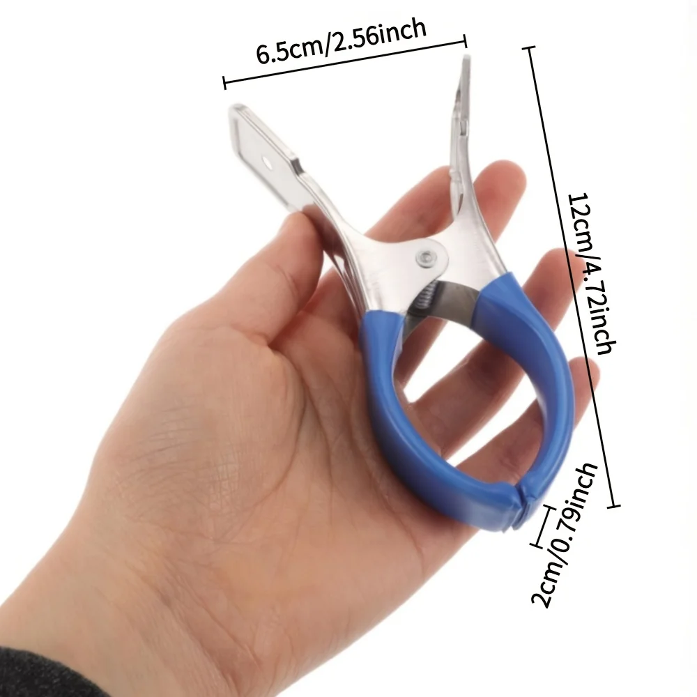 مشابك مناشف عملاقة للشاطئ مع غطاء واقٍ ومشابك مناشف معدنية مقاومة للرياح للغسيل والشاطئ والملابس السميكة #3