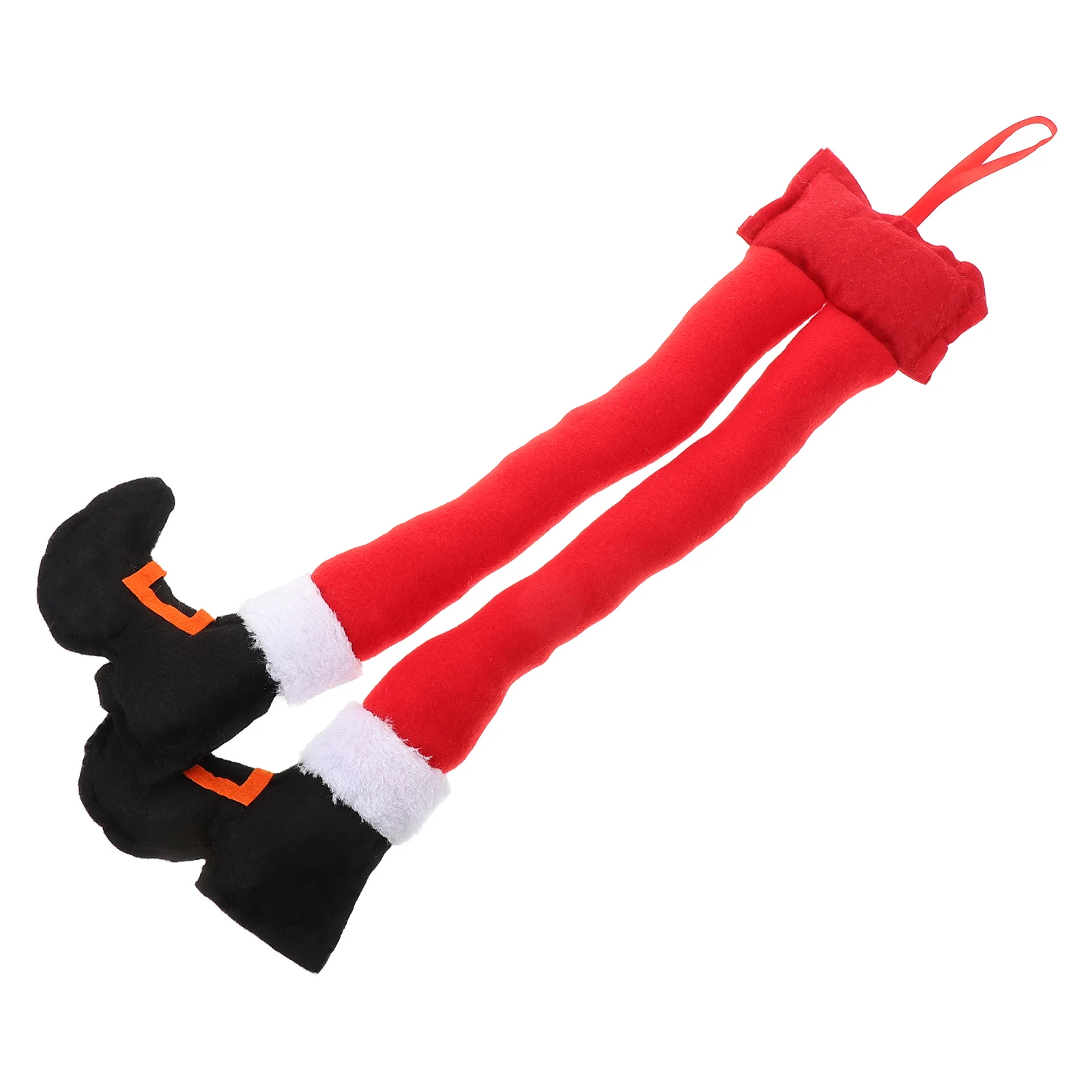 

Elf Legs Decoration Car Trunk Pendant Red Color Christmas Decorations Ornaments Holiday Atmosphere Enhancer Sturdy Material