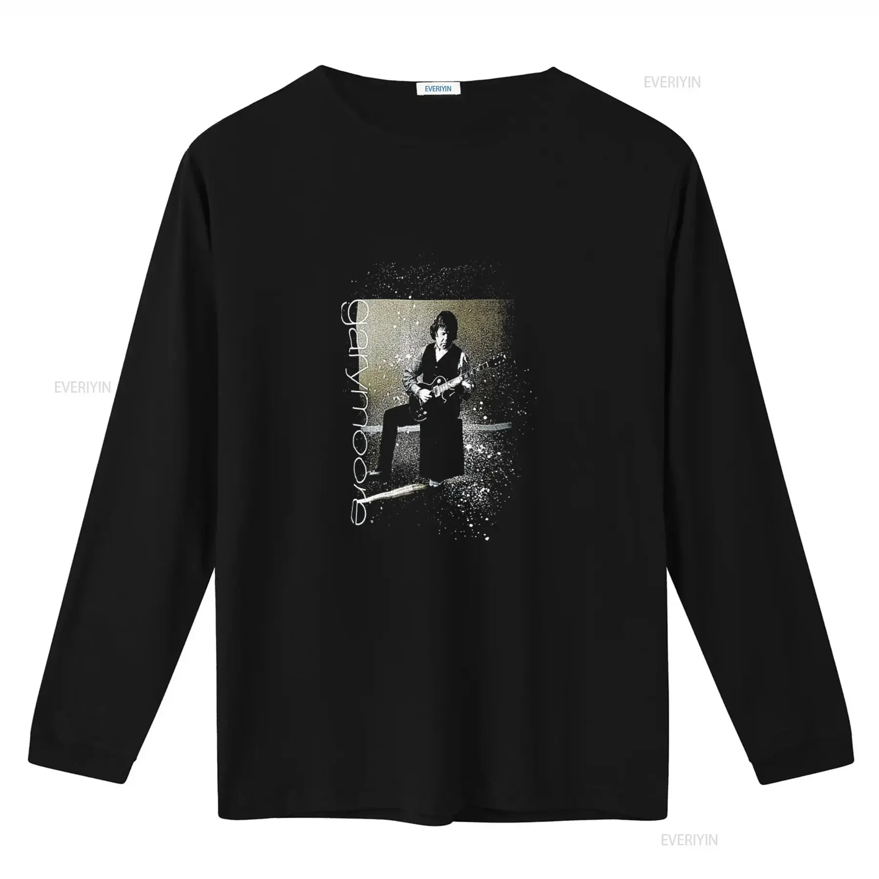 Gary Moore Europe 2007 Tour Band T Shirt Size S Rare European Concert Black vintage Washed Comfortable Unisex Slightly homme