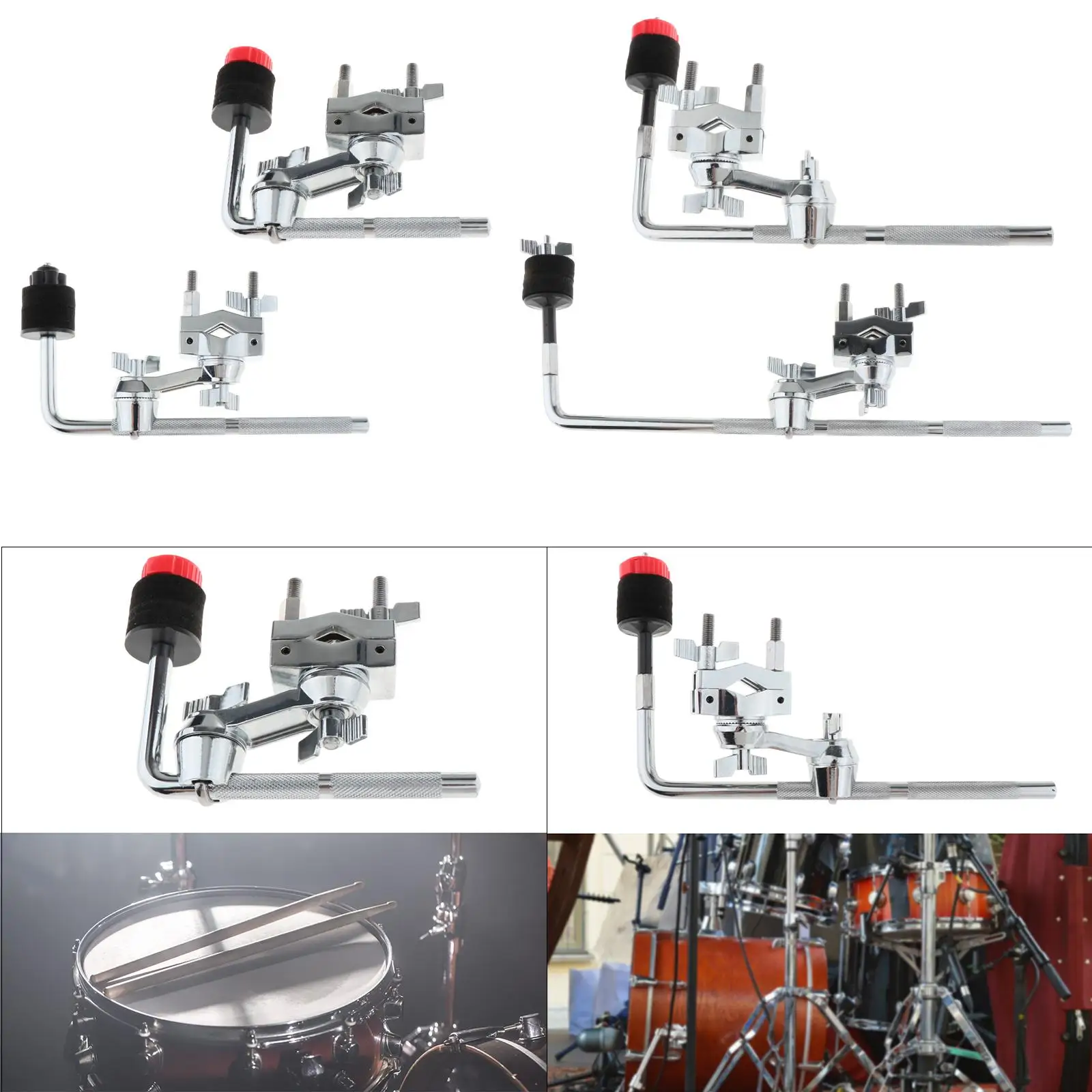 드럼 심벌즈 타악기용 심벌즈 익스텐션 스탠드, 심벌즈 암 부착물