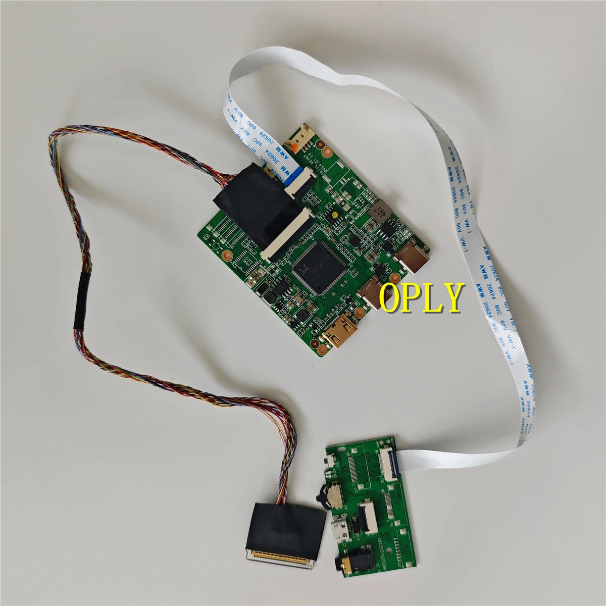 

2 TYPE-C Control Board kit for B116XW03 B133XW03 V1 B116XW01 11.6" 1366X768 40pin screen LCD LED LVDS MINI HDMI-compatible