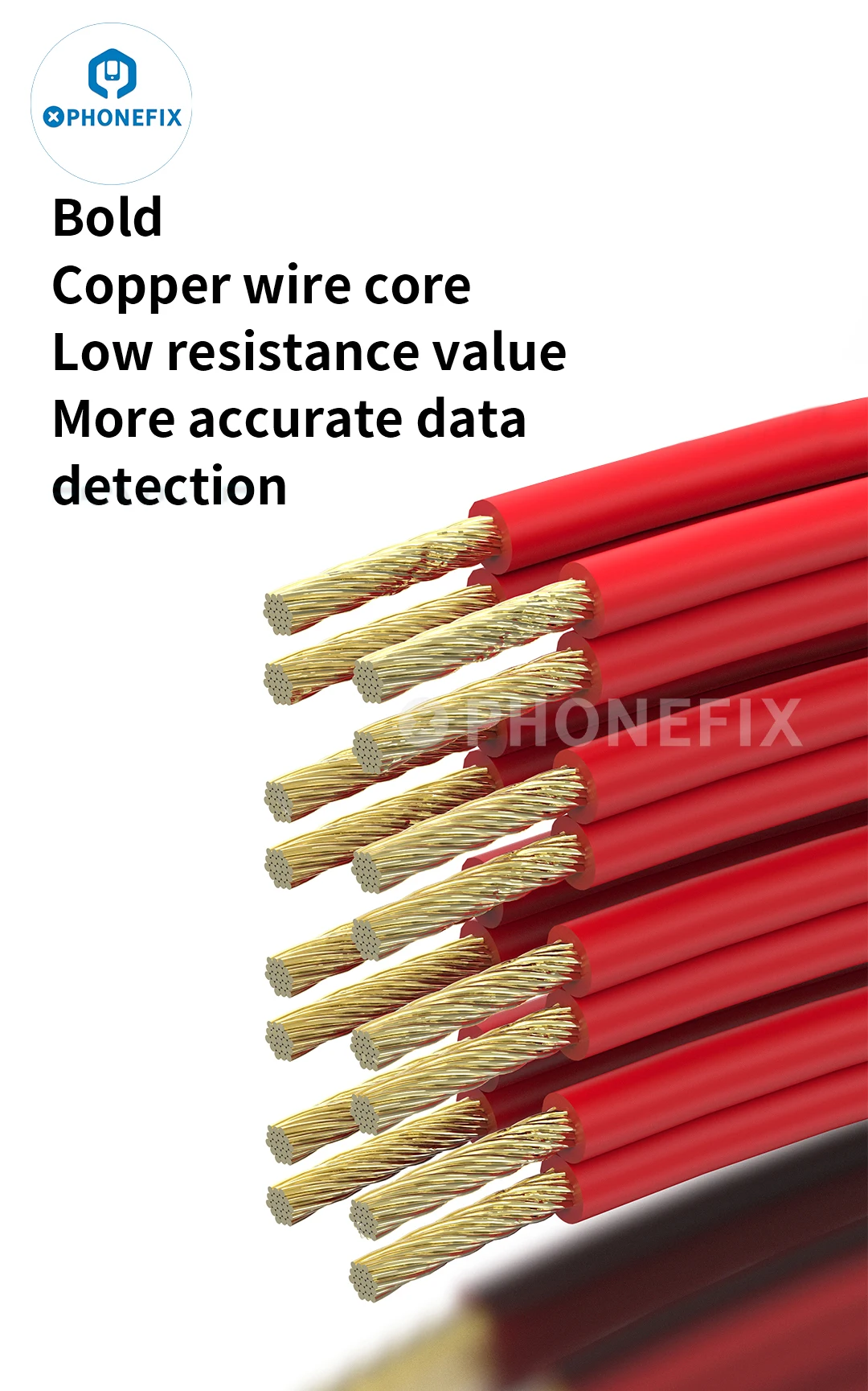 Cavo di prova dell'alimentatore DC dell'aria di alimentazione del meccanico per iPhone 6-15promax linea di avvio della riparazione della scheda madre FPC fibbia della batteria del cavo flessibile