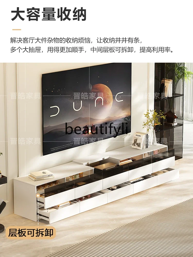 A32 Laser TV Special Cabinet Modern Simple Tall Floor-standing Living Room Projector Telescopic Stand