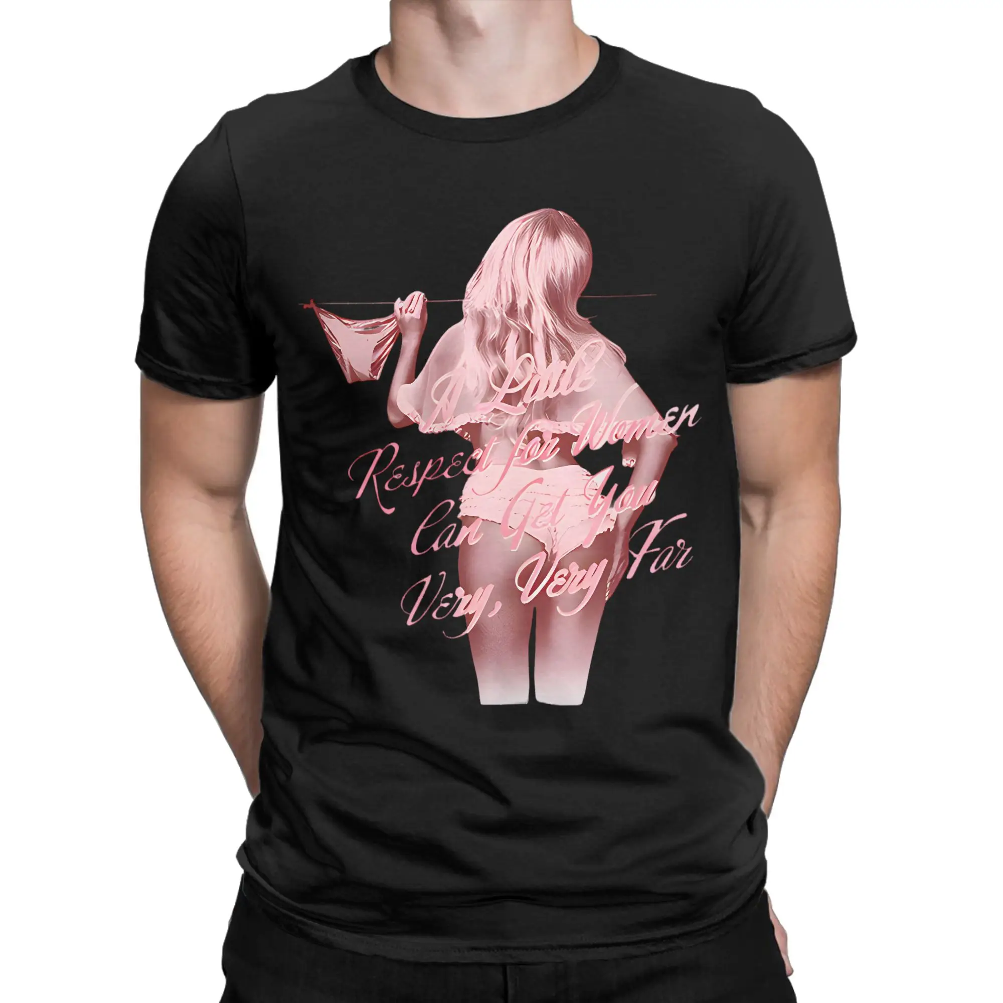 تي شيرت كلاسيكي الصيف سابرينا نجار ألبوم موضة تي شيرت للرجال Y2K مضحك رخيصة طباعة قصيرة الأكمام تي شيرت #2