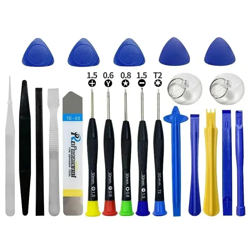 

22 in 1 Multifunctional Disassembly Tool Kit - Handheld Screwdriver Set for Mobile Phone Repair Maintenance Opening Tools