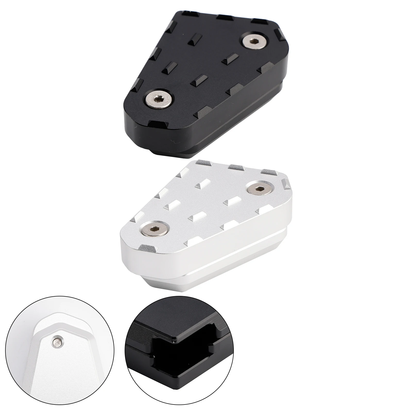 Topteng Extension pédale de frein agrandisseur Pad Cnc pour Multistrada 950 1200 1260 argent