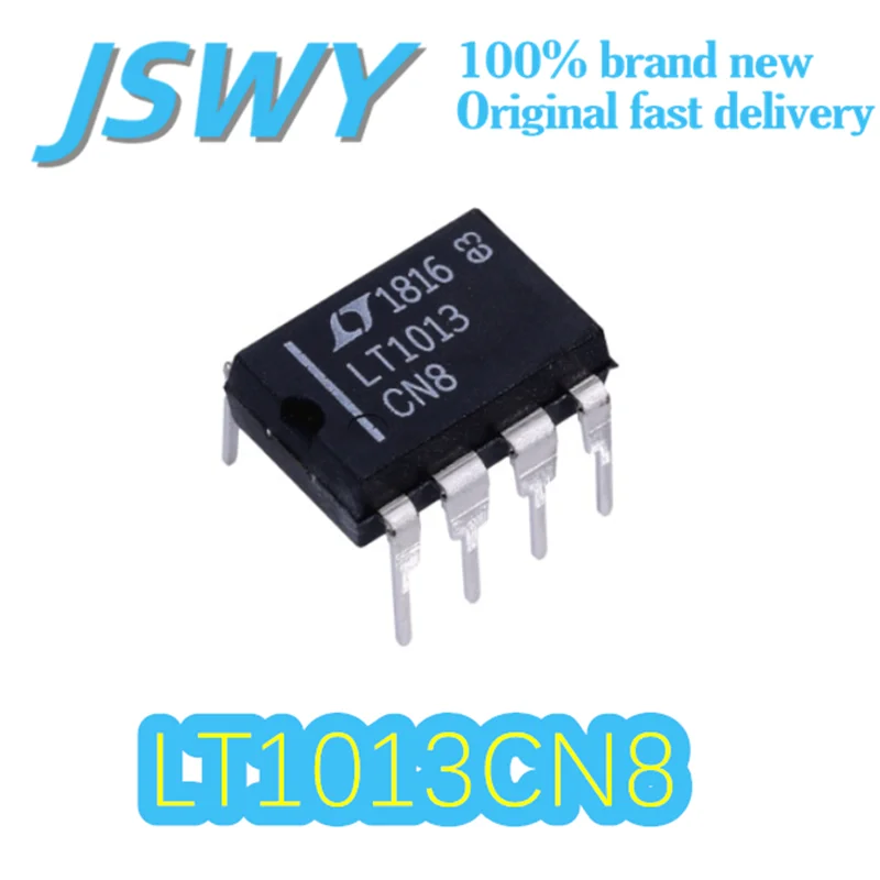 

(5/50 pieces) LT1013CN8 silk screen LT1013 8-PDIP package Dual precision op amp Original genuine product Quick delivery