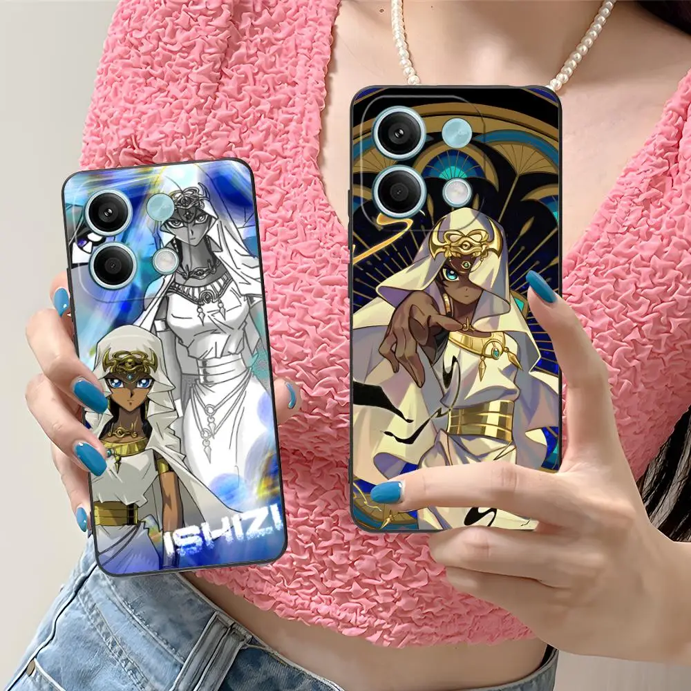 

Чехол для мобильного телефона Yugioh Ishizu Ishtar для Xiaomi Redmi Note 14 13 12 11 S Pro Plus 4G 5G с цветным принтом, роскошный красивый чехол
