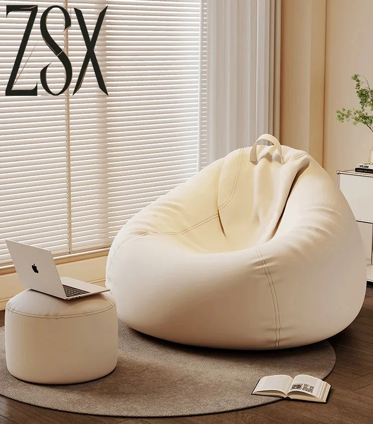 Lazy sofa reclining sleeping single lazy chair human kennel tatami bedroom small sofa bean sandbag recliner