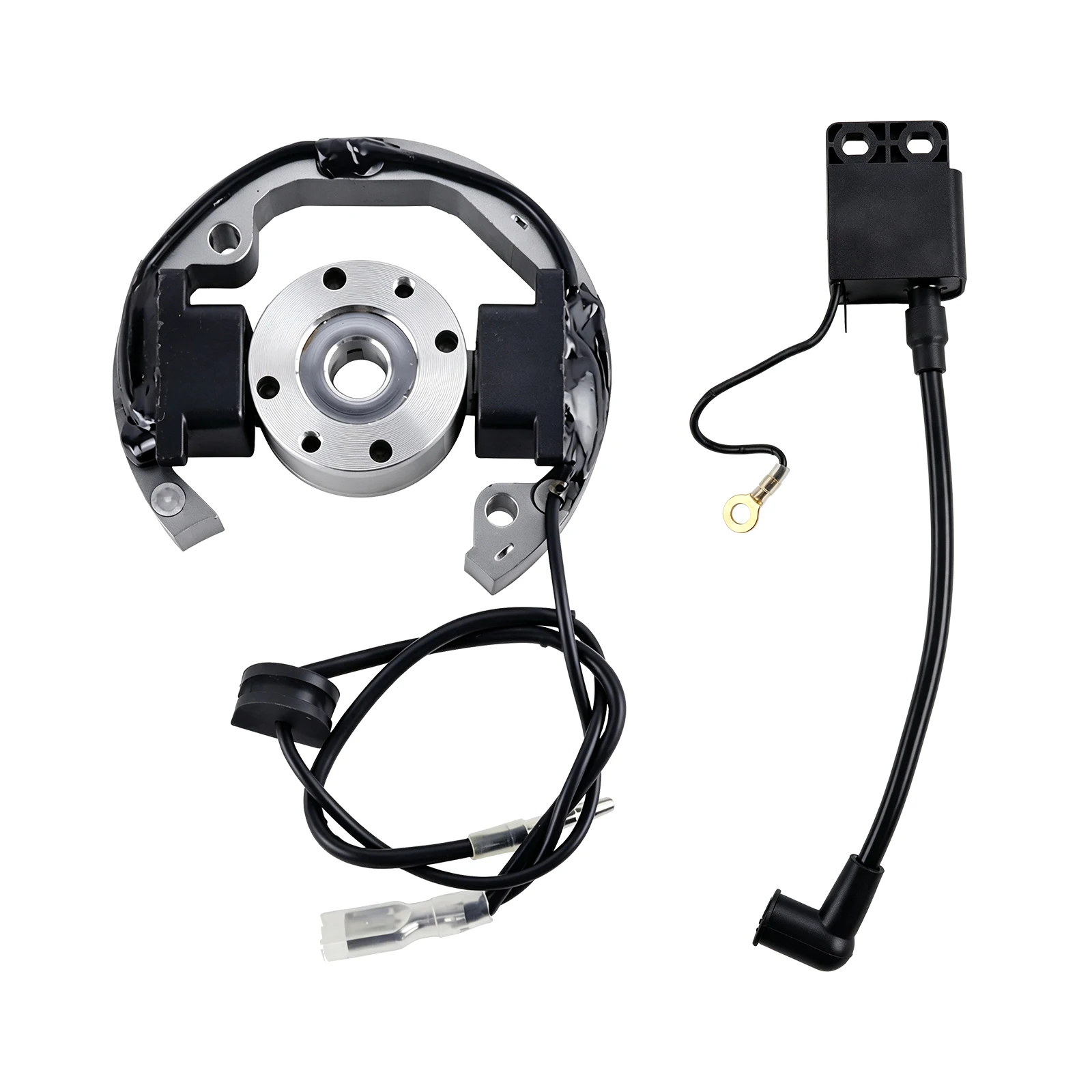 Ignition Coil Stator Rotor Flywheel Kit for 50cc 50 SX LC Pro Sr Jr Senior 2004-2007 Mini Dirt Pit Bike