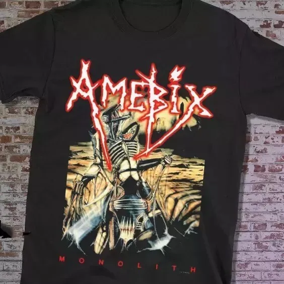 rare! Amebix Monolith T-shirt Tee Short Sleeve Gift Fan S-5XL BL1173
