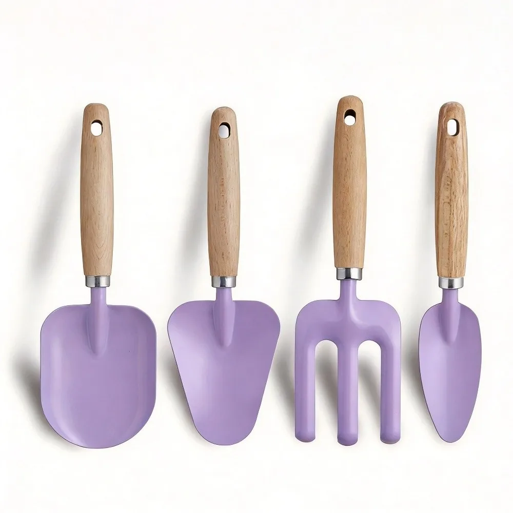 Colorful Kids Garden Tool Set Lightweight Safe Material Kids Gardening Tools Educational Children Planting Tool Kit
