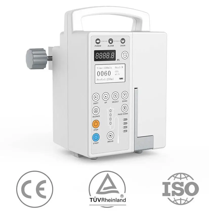 MT MEDICAL Veterinary Dog Infusion Pump with LCD Display for Hospital Surgical Use Adjustable & Durable