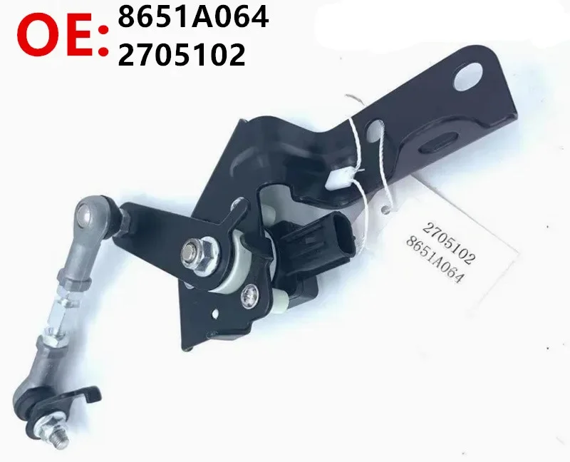 Original Headlight Level Sensor Front Suspention Height New For Pajero Montero 4 Iv V8 V9 2006-2016 2705102 8651a064