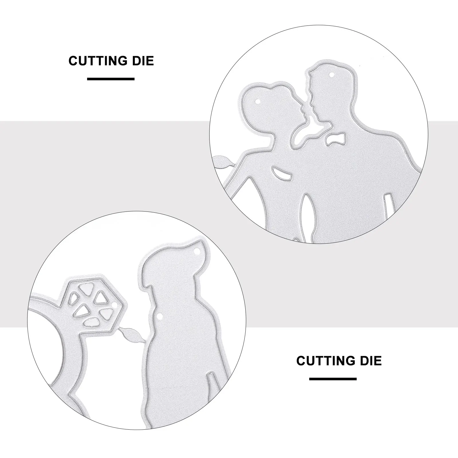 

Wedding Card DIY Cutting Die Heart shaped High carbon Steel Craft Stencil Scrapbooking Valentines Albums Frames invitations