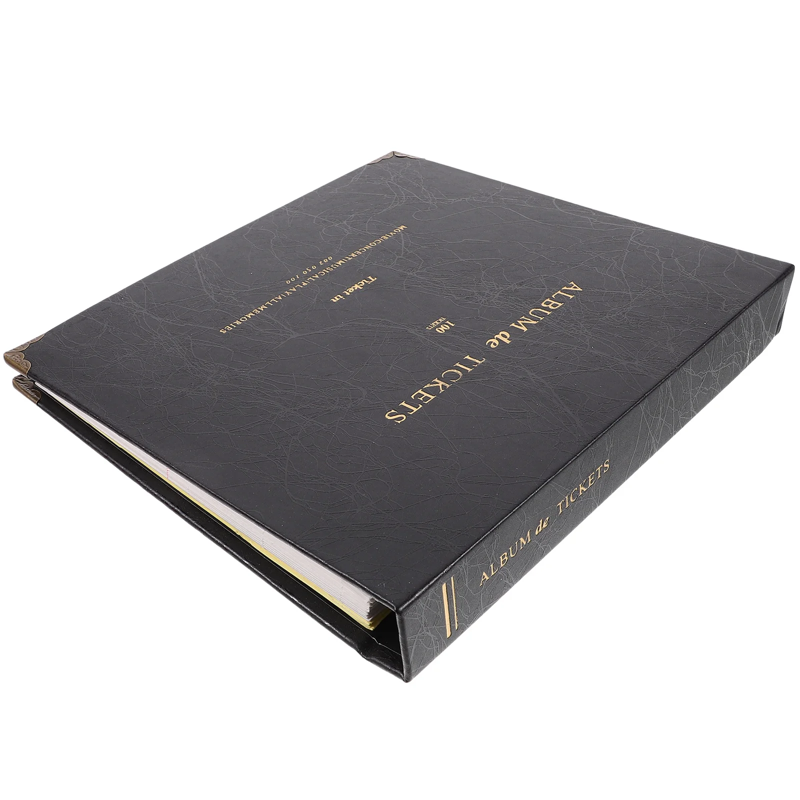 Loose Leaf Album Note Storage Book Movie Tickets Multifunction Travel Stub Organizer