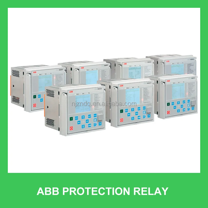 REG670 Digital Relay Protection The Generator With At Least 9 Current Channels And 3 Voltage Channels