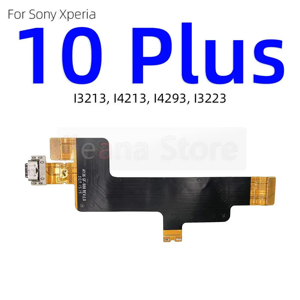 Aiinant USB Charging Dock Connector Port Charger Flex Cable For Sony Xperia 1 5 10 I II III 2 3 Plus Compact Premium