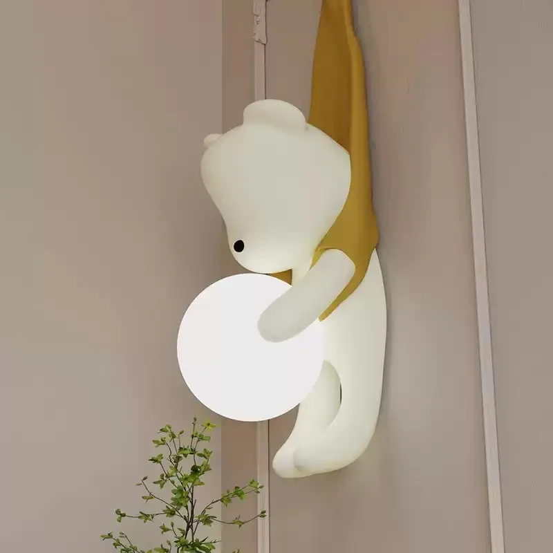 Cosmic Grocery Cream Wind Children's Room Wall Lamp Princess Bedroom Internet Celebrity Corridor Wall Lamp