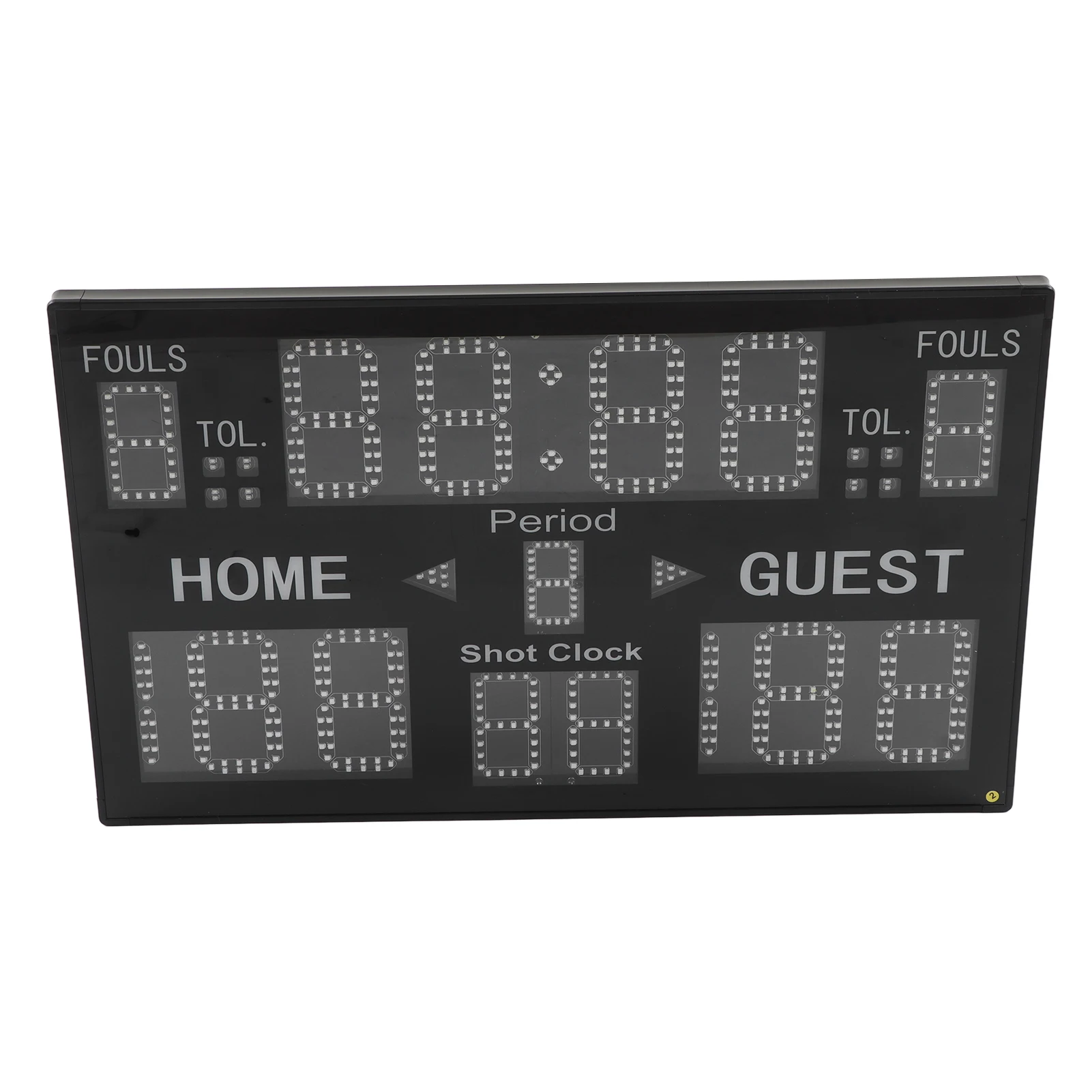 15-значное электронное табло со светодиодной подсветкой, цифровое портативное электрическое табло для баскетбола, волейбола