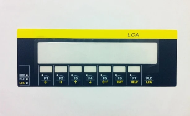New LCA250 LCA640 protective facial mask membrane switch