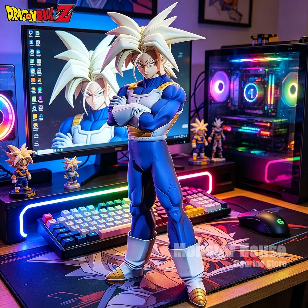 

31cm/12.2in Anime Dragon Ball Figure Trunks Action Figures Pvc Torankusu Statue Desktop Ornamen Collection Model Toys Gifts