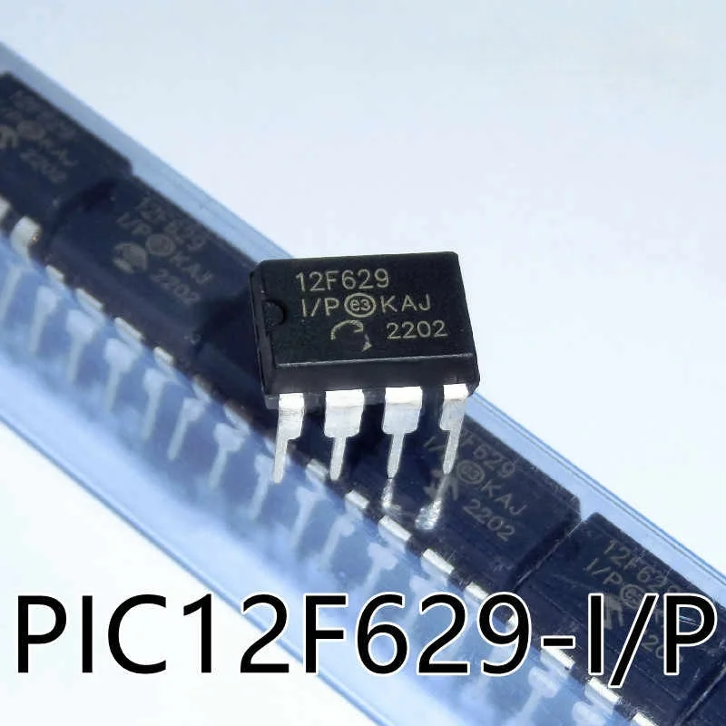 1pcs 100% New PIC12F629-I/P PIC12F629 12F629 PIC12F508 PIC12F509 PIC12F510 PIC12F615 PIC12F635 PIC12F675 -I/P DIP-8 IC Wholesale