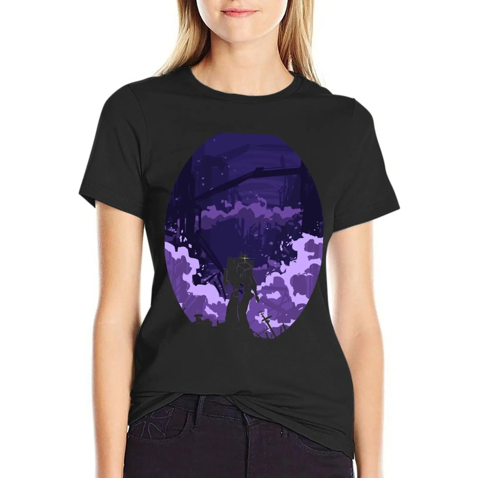 

when all the lights were lost T-Shirt funnys customizeds graphics black t shirts for Women