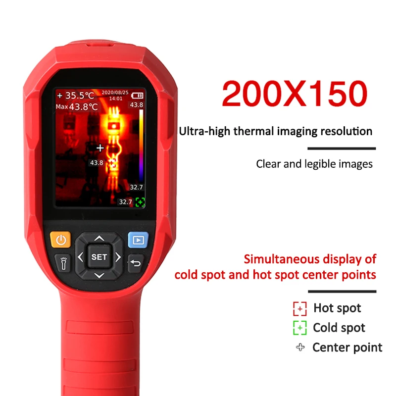 UTi85A termocamera a infrarossi termometro termometro riscaldamento a pavimento termocamera a infrarossi visione notturna