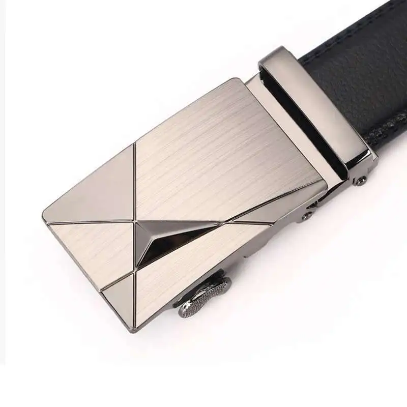 Boucle automatique noire pour affaires/mariage/fête, grande taille 100Cm-150Cm 160Cm 180Cm 200Cm, la meilleure ceinture pour hommes obés