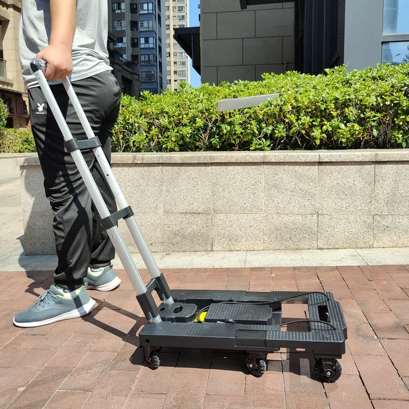 75 кг расширенная версия Выдвижная тележка для доставки ручная тележка с эластичным шнуром портативная складная тележка с колесами для покупок